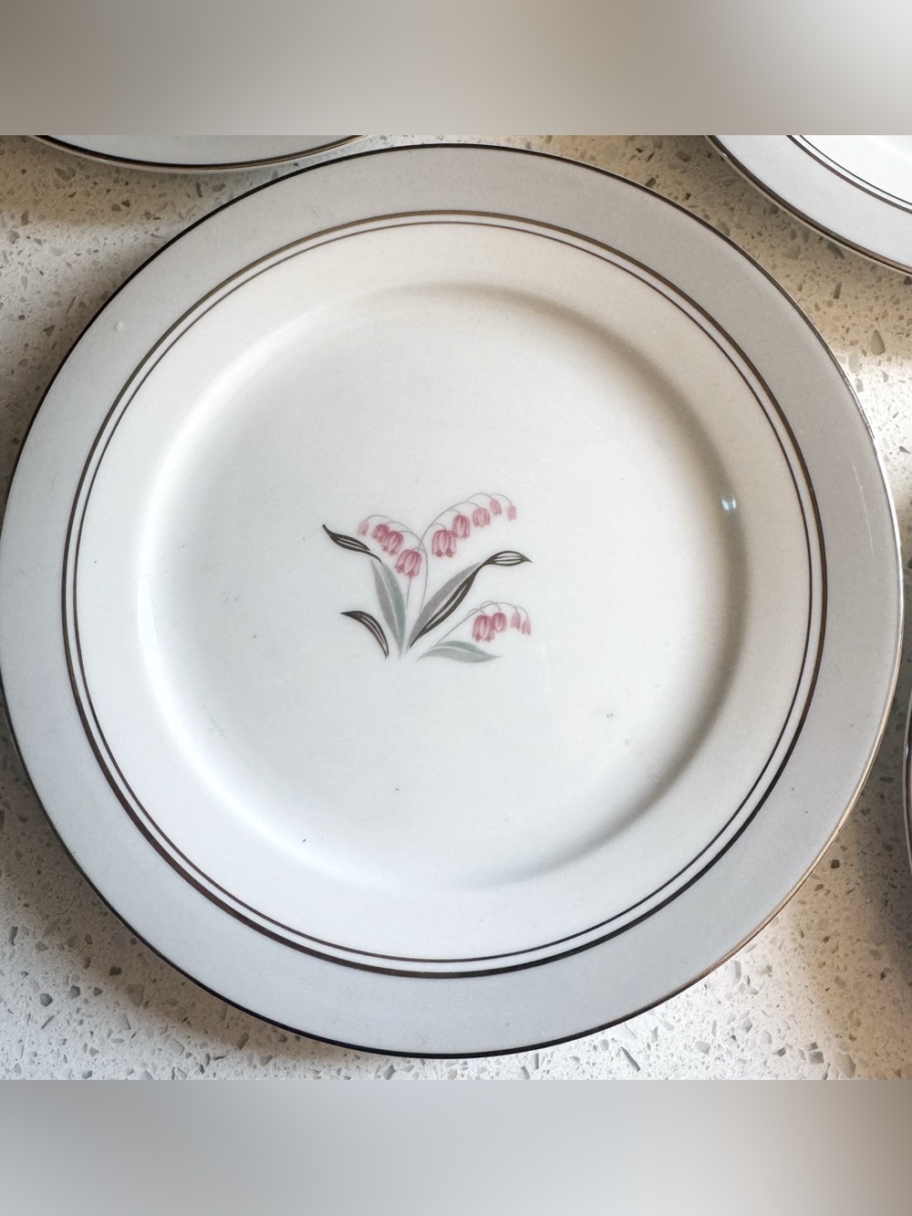 Noritake Japan Floral China Tea Set 17 Piece 5 Place Settings Creamer Sugar - Picture 8 of 13